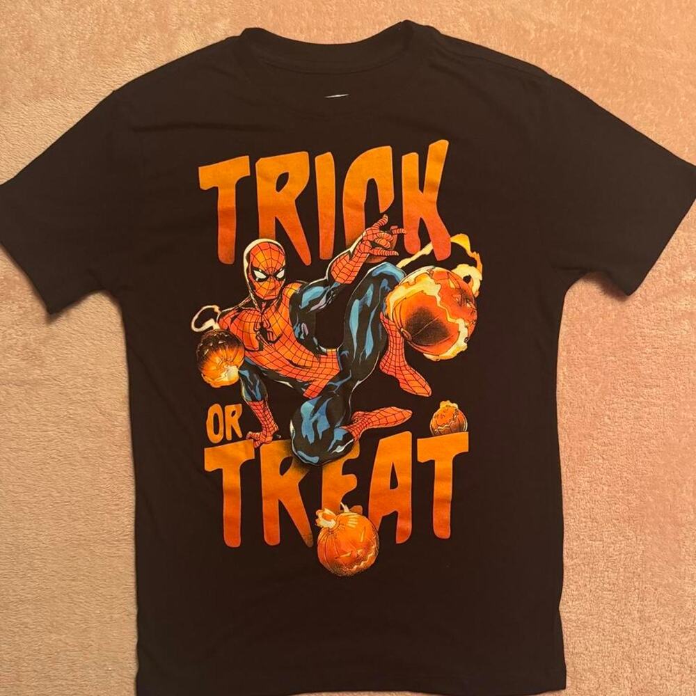 Marvel spider man trick or treat